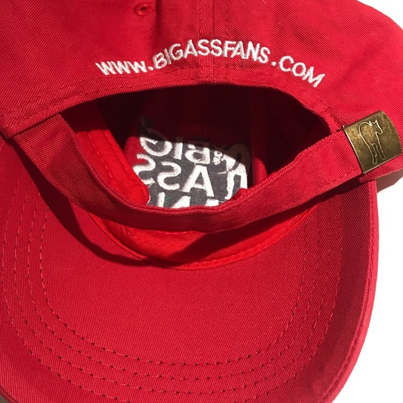 Red  Baseball Hat - Picture 3 of 3